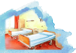 Patientenzimmer